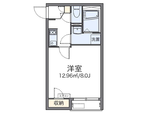 レオネクストパルティアの物件間取画像